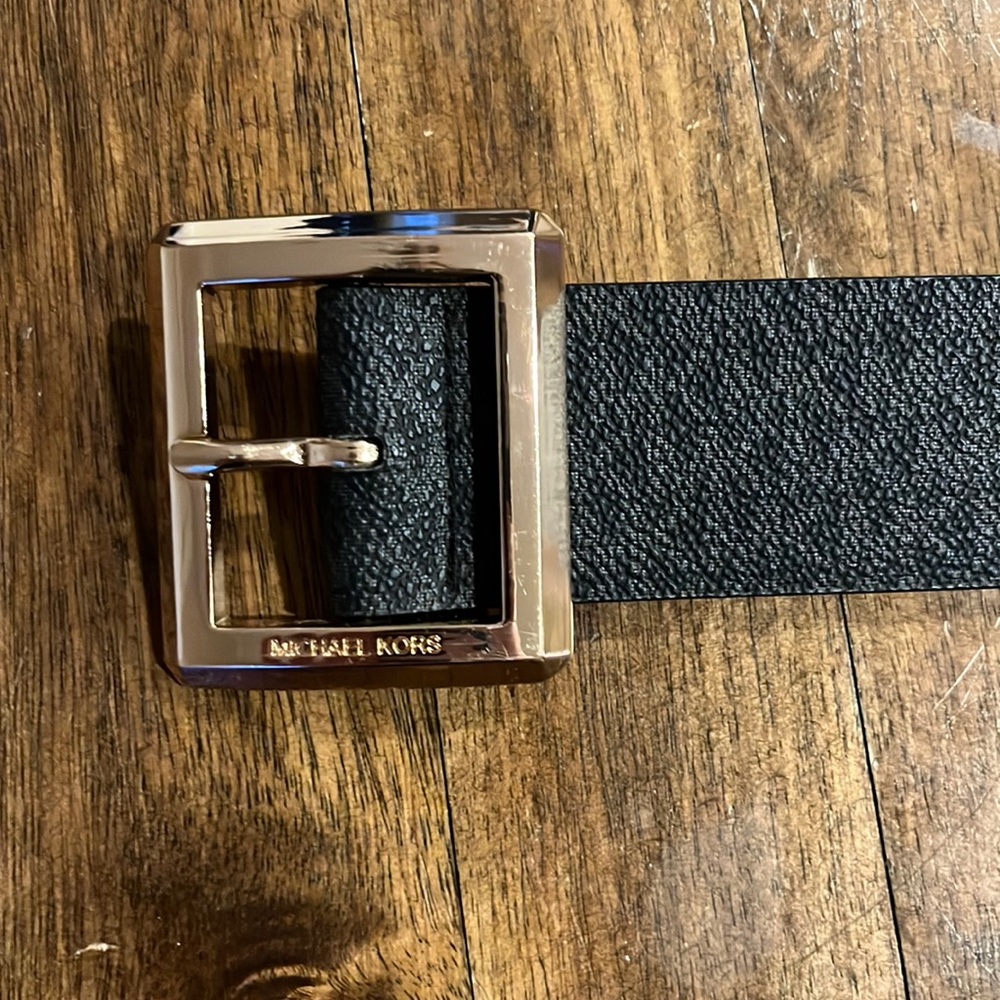 Michael Kora belt black gold small
